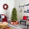 6ft. Pre-Lit Belgium Fir Artificial Christmas Tree, Clear LED Lights